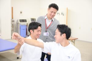 理学療法学科の様子